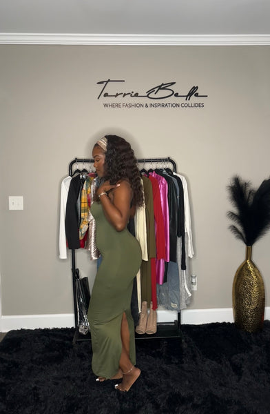 Tube Dress (Olive)